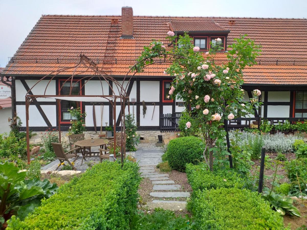 Pension Töpferhof Bad Berka Exteriör bild